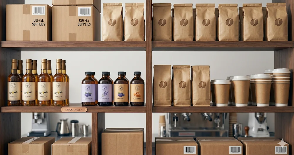 How Much Inventory Should Your Coffee Shop Keep? The Reorder-Point Method